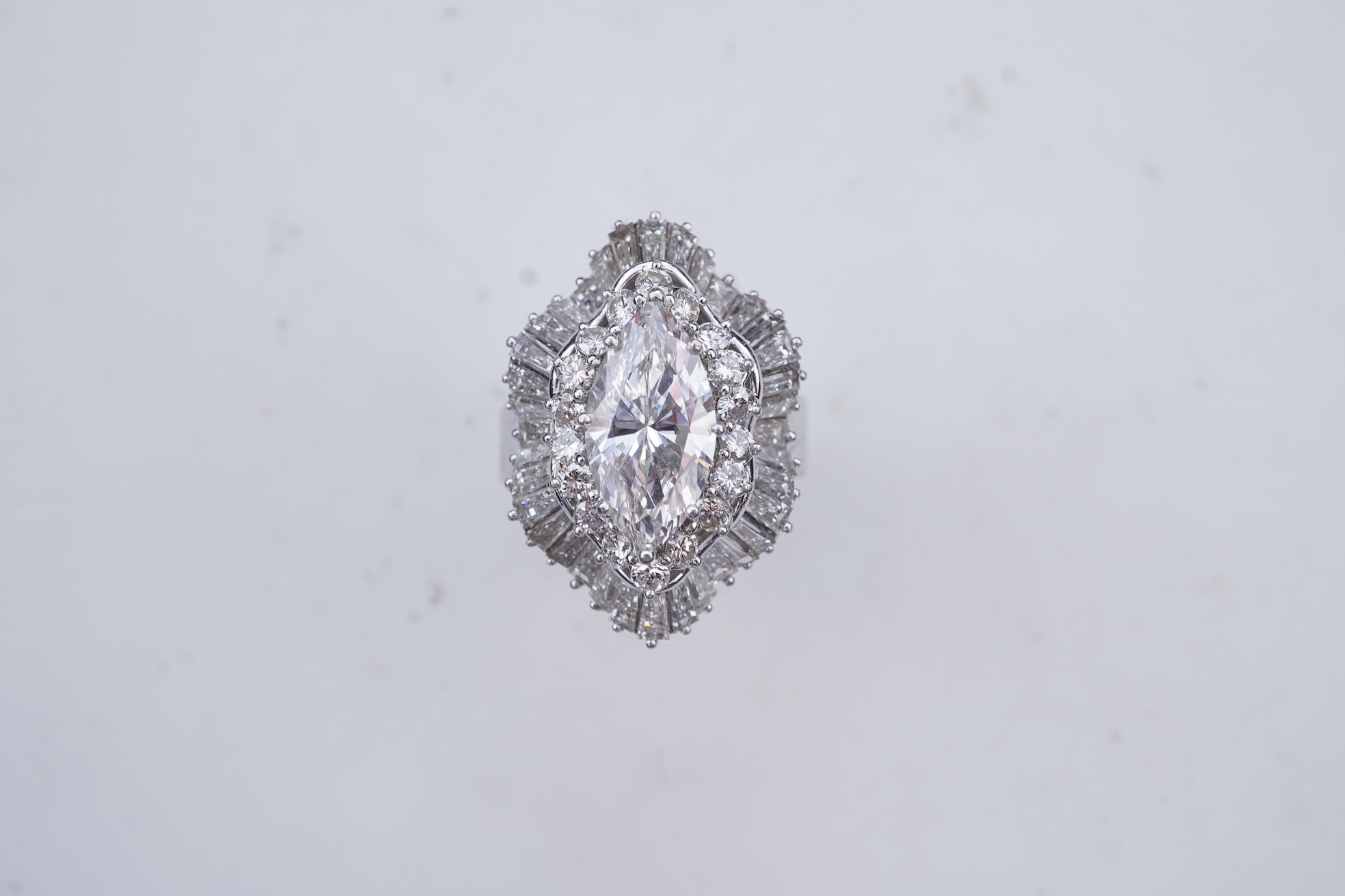 A diamond ring, 1960s